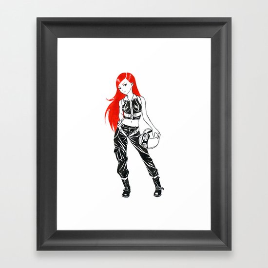 Pilot Framed Art Print