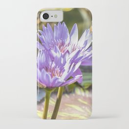 Lavender Lotus iPhone Case