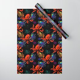 Deep Sea Octopuses Wrapping Paper