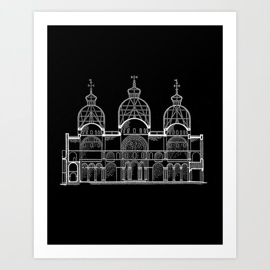 San Marco Section Art Print