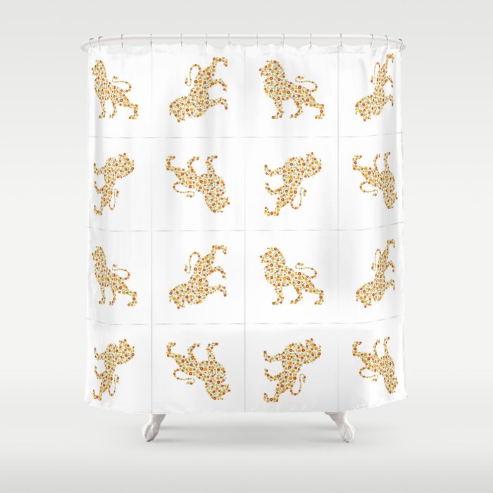 Ornamented Shower Curtain