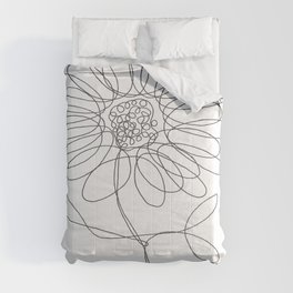 Daisy - White Comforter