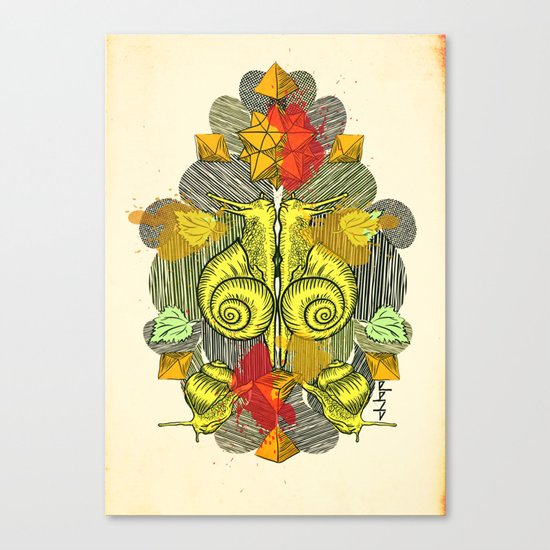 Snailkiss Canvas Print