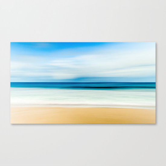 Blurred Beach Canvas Print