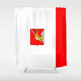 flag of Vologda Shower Curtain