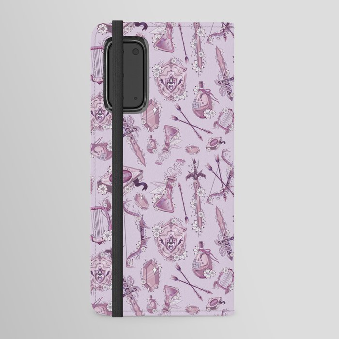 Soft Hero Pastel Purple Android Wallet Case