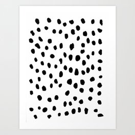101 Dalmation Spots Art Print