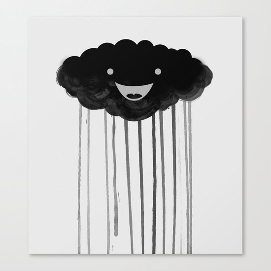 dark cloud Canvas Print