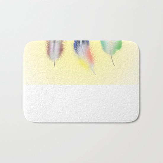 feathers Bath Mat