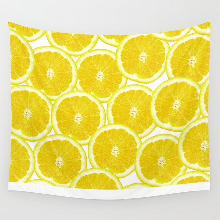 Lemon tapestry sale