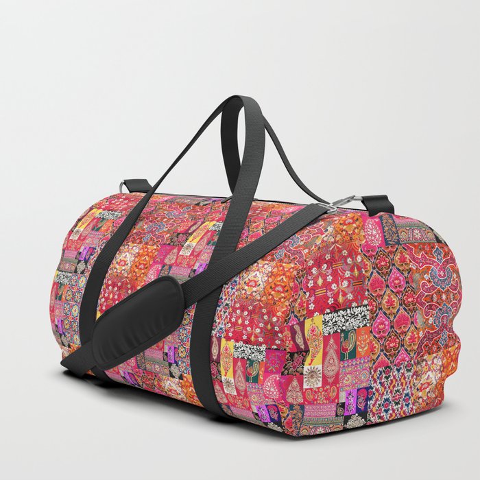 Vibrant Tapestry: Heritage Oriental Moroccan Masterpiece Duffle Bag by ...