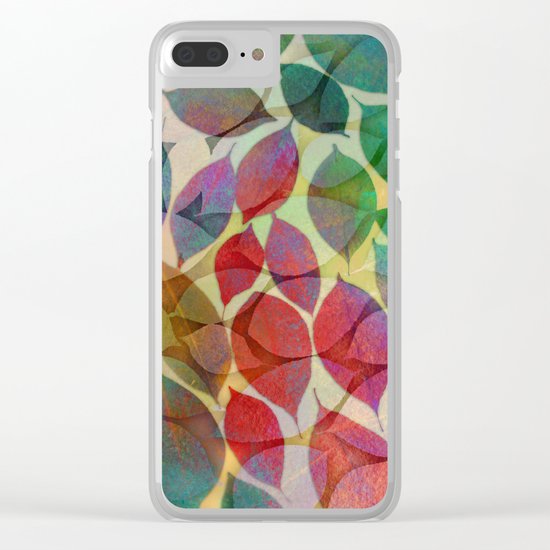 Seasons Change Clear iPhone Case