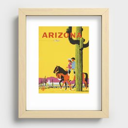 Vintage Arizona  Recessed Framed Print