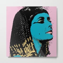 Liz Metal Print | Cleopatra, Popart, Graphicdesign, Digital, Elizabethtaylor 