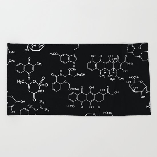 School chemical #9 Beach Towel