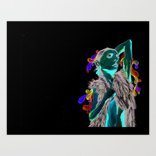 Devils Lust Art Print