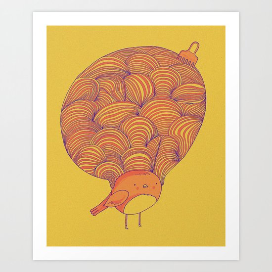 Afrobird Art Print
