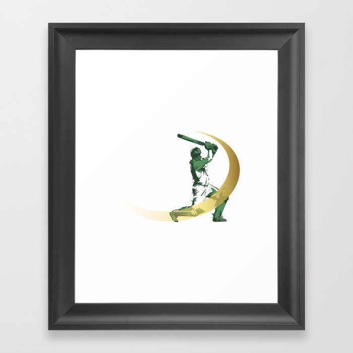 Cricket Framed Art Print