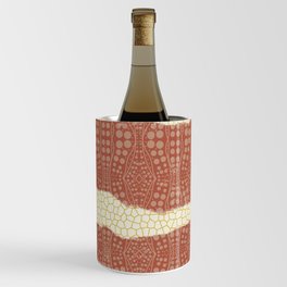 Retro bold patterned stripe design Wine Chiller