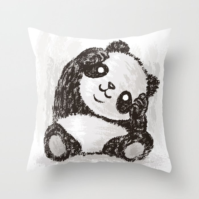 Panda Throw Pillow