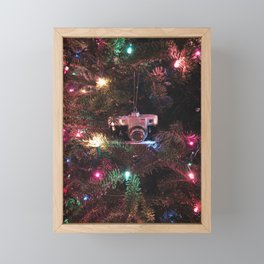 Christmas Camera  Framed Mini Art Print