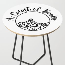 A Court of Books Side Table