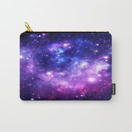 Purple Blue Galaxy Nebula Carry-All Pouch