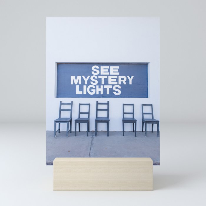 See Mystery Lights - Marfa Texas Photography Mini Art Print