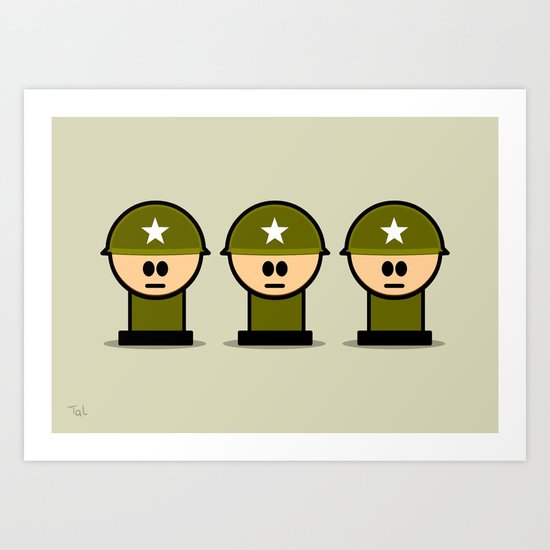Three Little Soldiers Military Art Wall For Boys Room Nursery Decor Print By Retropaw Society6 - Military Wall Decor Three Little Soldiers Military Art Wall For Boys Room Nursery Decor Print By Retropaw Society6 - Military Wall Decor