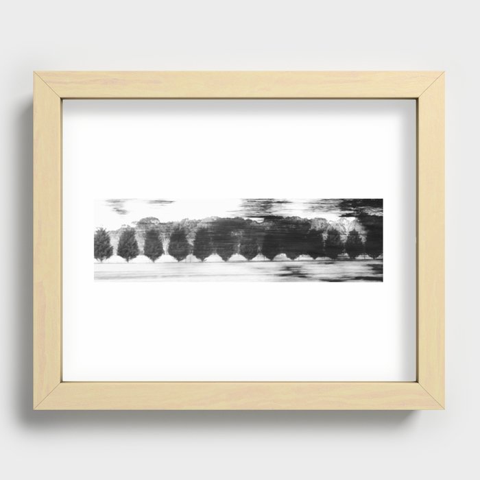 BLUR Recessed Framed Print