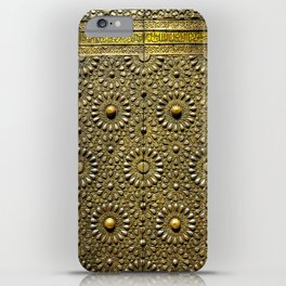 Gold Kaaba Door iPhone Case