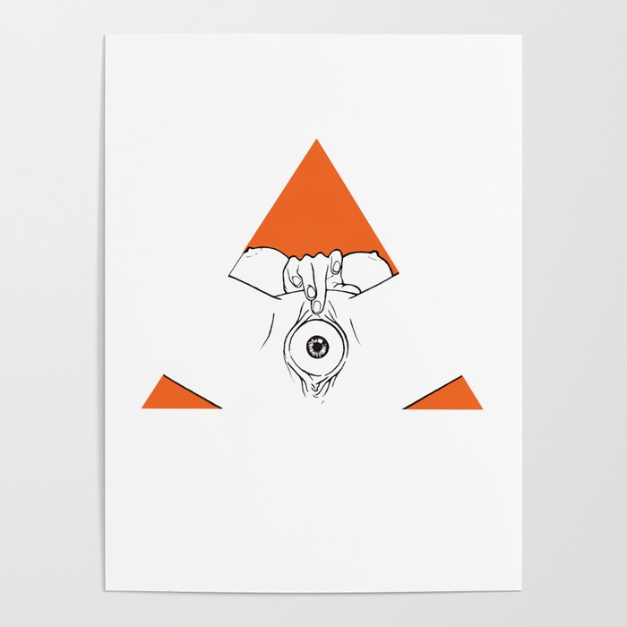 Illuminati Illustration Poster