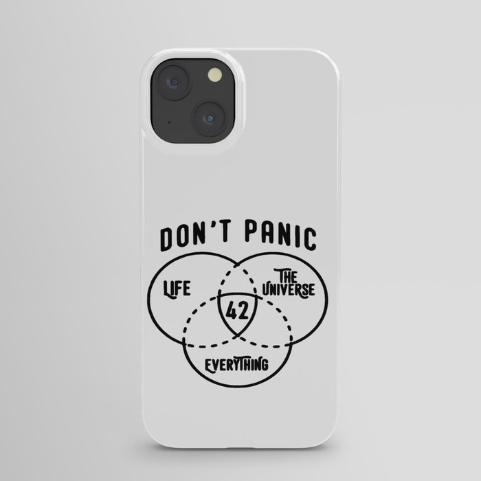 Don't Panic- HHGG | iPhone Case