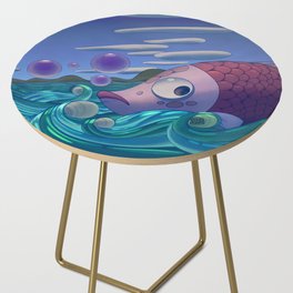 Betta Lost in the Lake Side Table