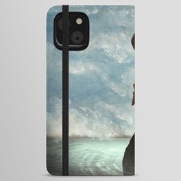 Morning sadness iPhone Wallet Case