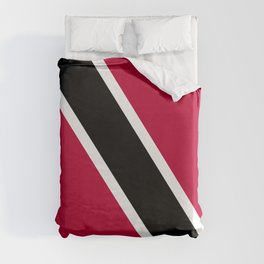 Trinidad and Tobago flag emblem Duvet Cover