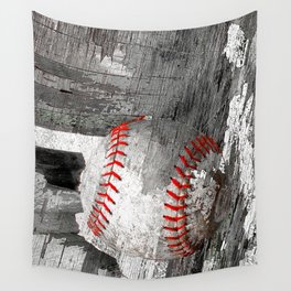Baseball art vs 13 Wall Tapestry