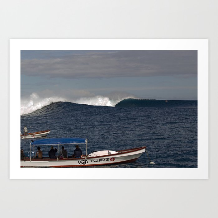 THE PADDLE OUT - CLOUDBREAK Art Print