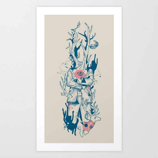 Lusus Naturae Art Print