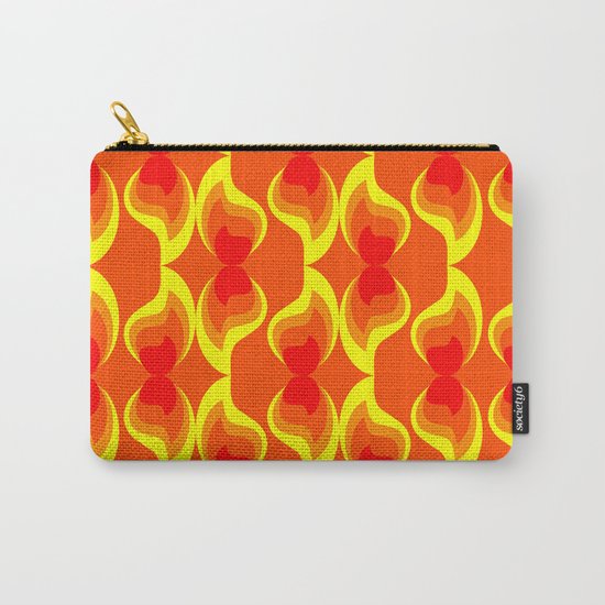 Flames Carry-All Pouch