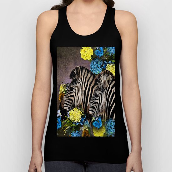 ZEBRA Unisex Tank Top