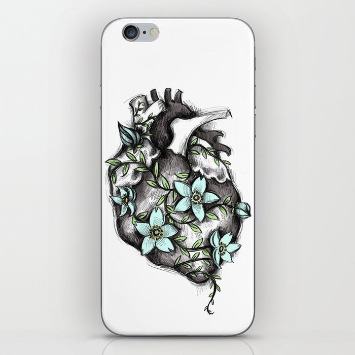 Flowering Heart iPhone Skin