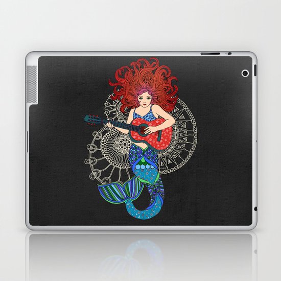 Musical Mermaid Laptop & iPad Skin
