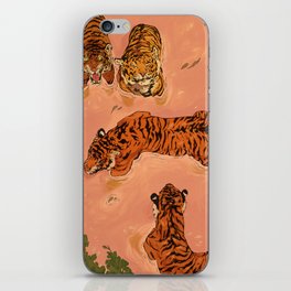 Tiger Beach iPhone Skin