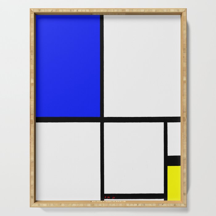 Piet Mondrian (Dutch, 1872-1944) - COMPOSITION No. II with BLUE and ...