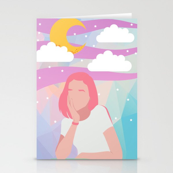 Head in the Clouds Stationery Cards