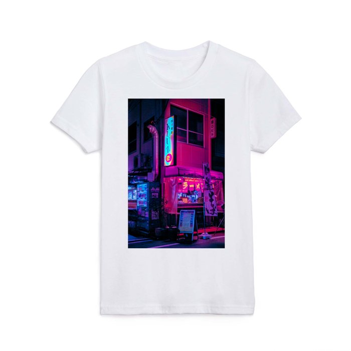 Cool Tokyo Lo-fi Vibes Kids T Shirt