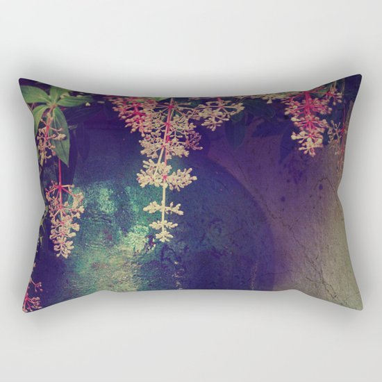 Wanton Blossoms Rectangular Pillow