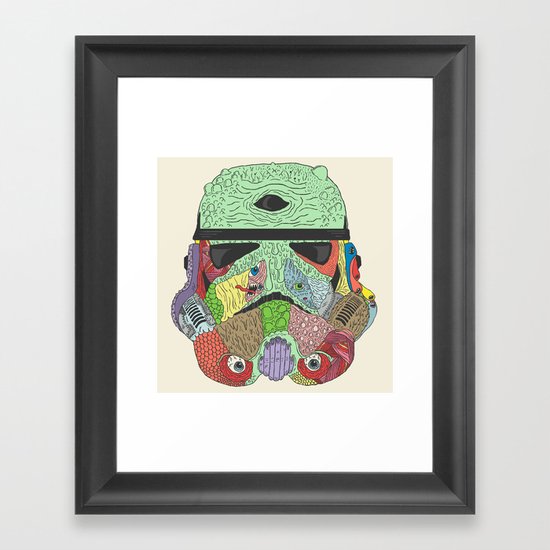 Gore Trooper Framed Art Print