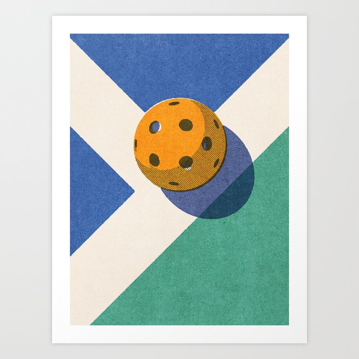 BALLS / Pickleball I Art Print